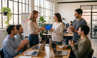 Programa de reconocimiento a empleados en 5 pasos